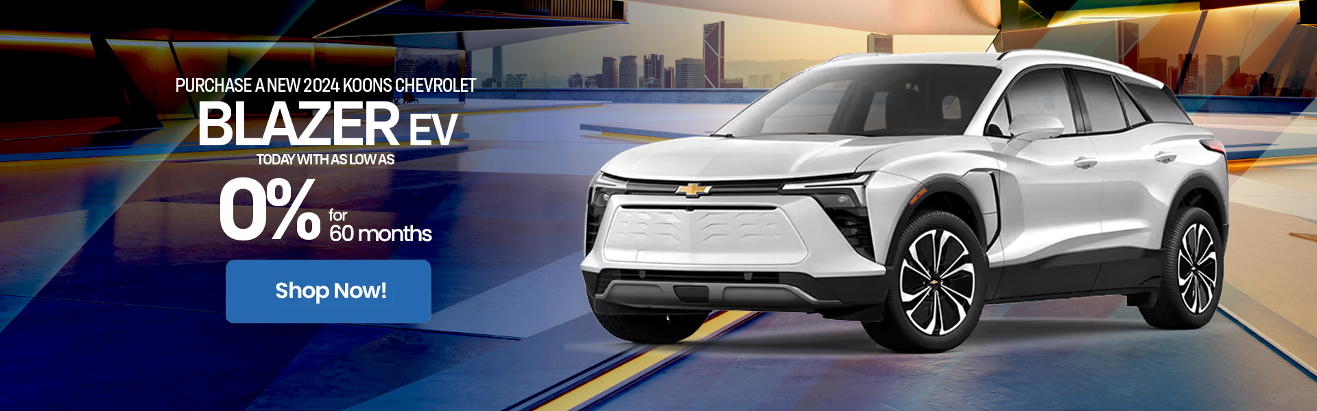 Blazer EV 0% for 60 months