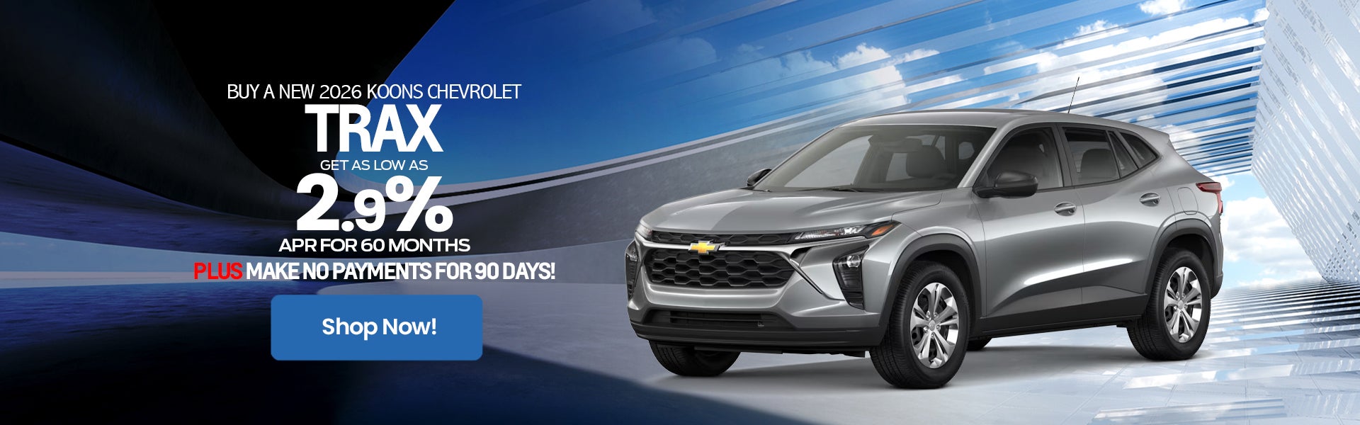 2026 Chevrolet Trax APR Offer