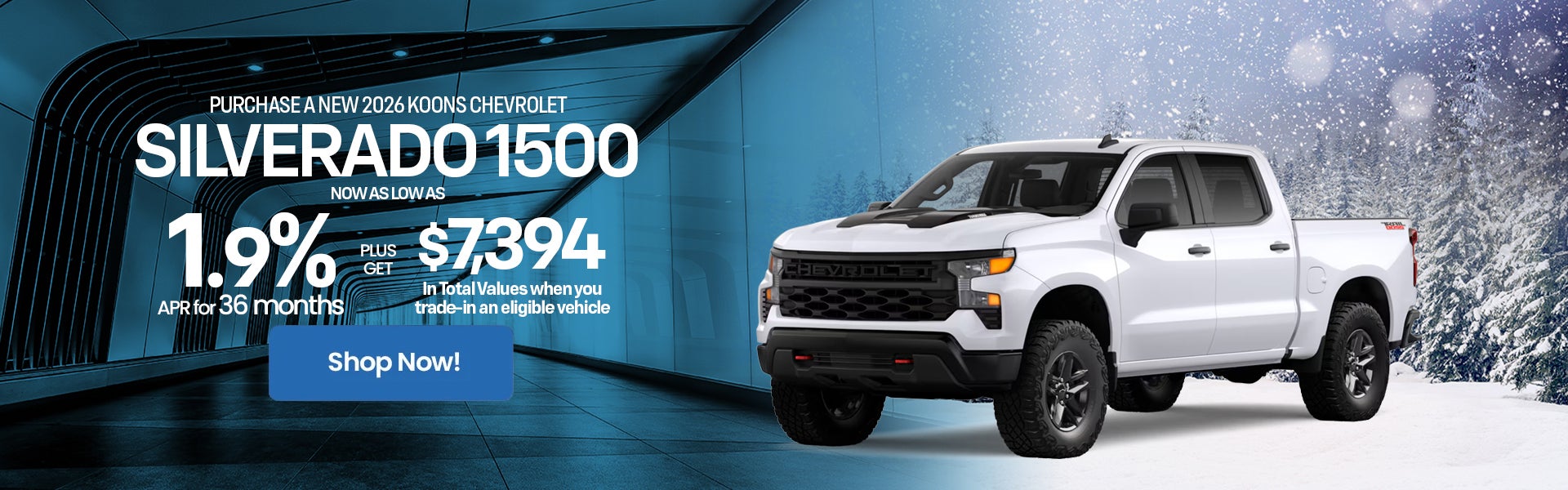2026 Chevrolet Silverado 1500 APR Offer