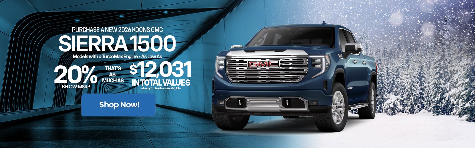 2026 GMC Sierra 1500 Rebate Offer