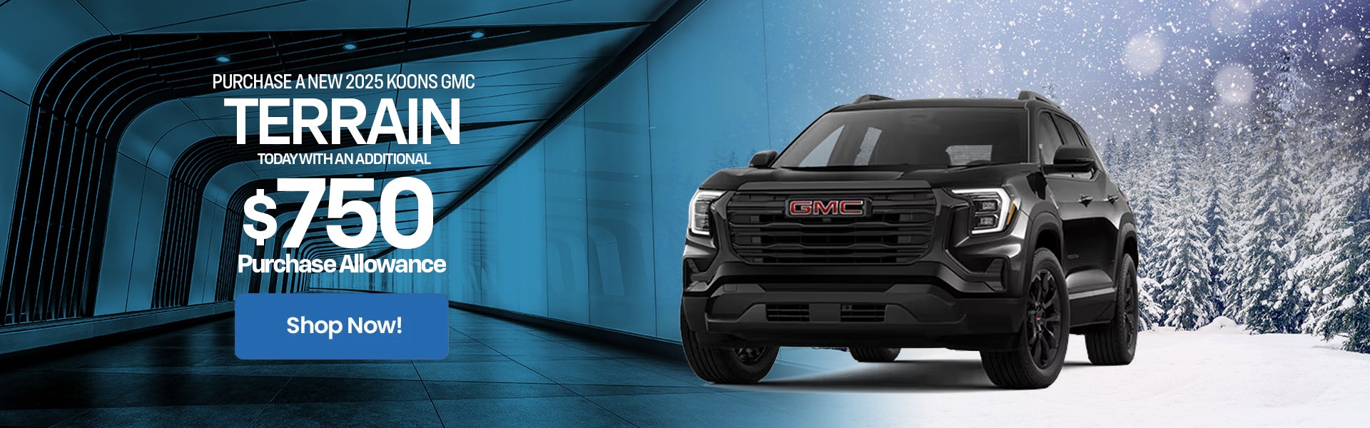 2025 GMC Terrain Rebate Offer